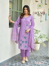 Raahi Vol 1 By Passion Tree Roman Silk Wholesale Kurti With Bottom Dupatta In India